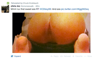 Illustration for article titled Chuck Knoblauch And The Retweeted Ass: A Short, NSFW Story